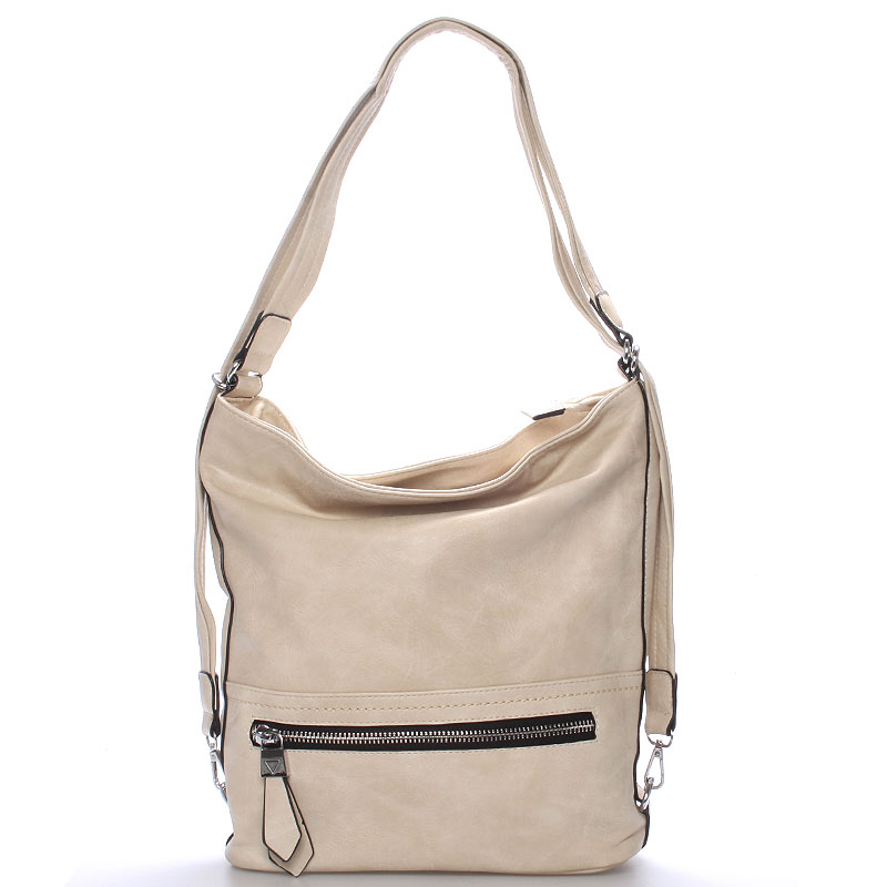 Dámska crossbody kabelka béžová - Delami Francina