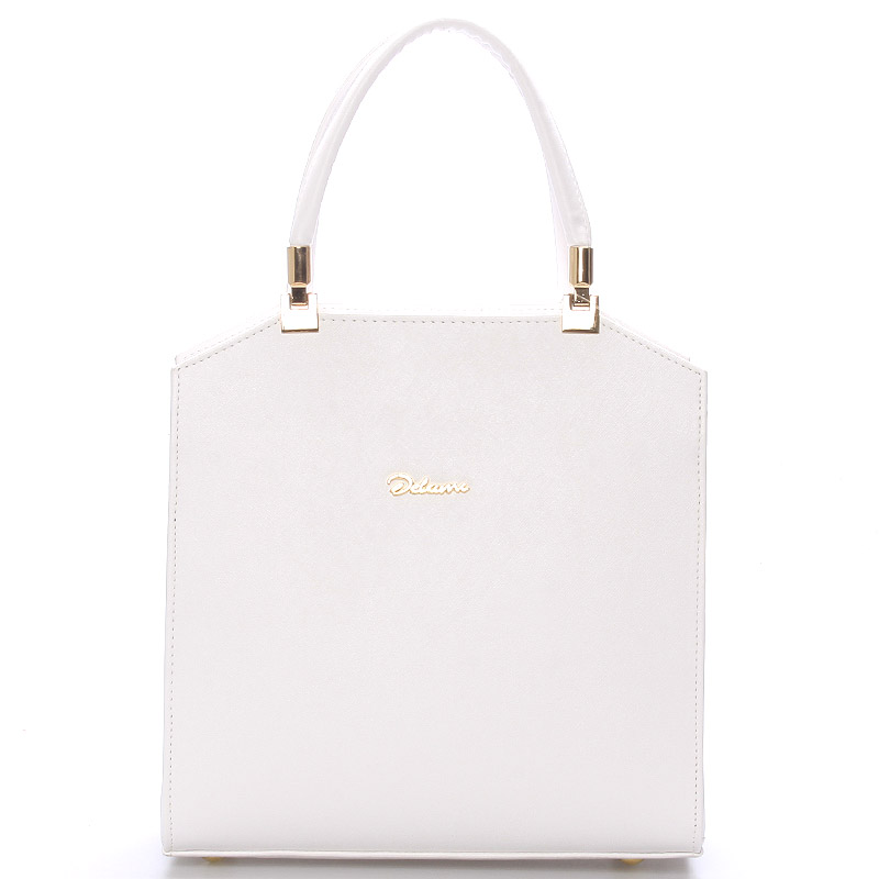 Originálna dámska kabelka do ruky biela - Delami Chereen