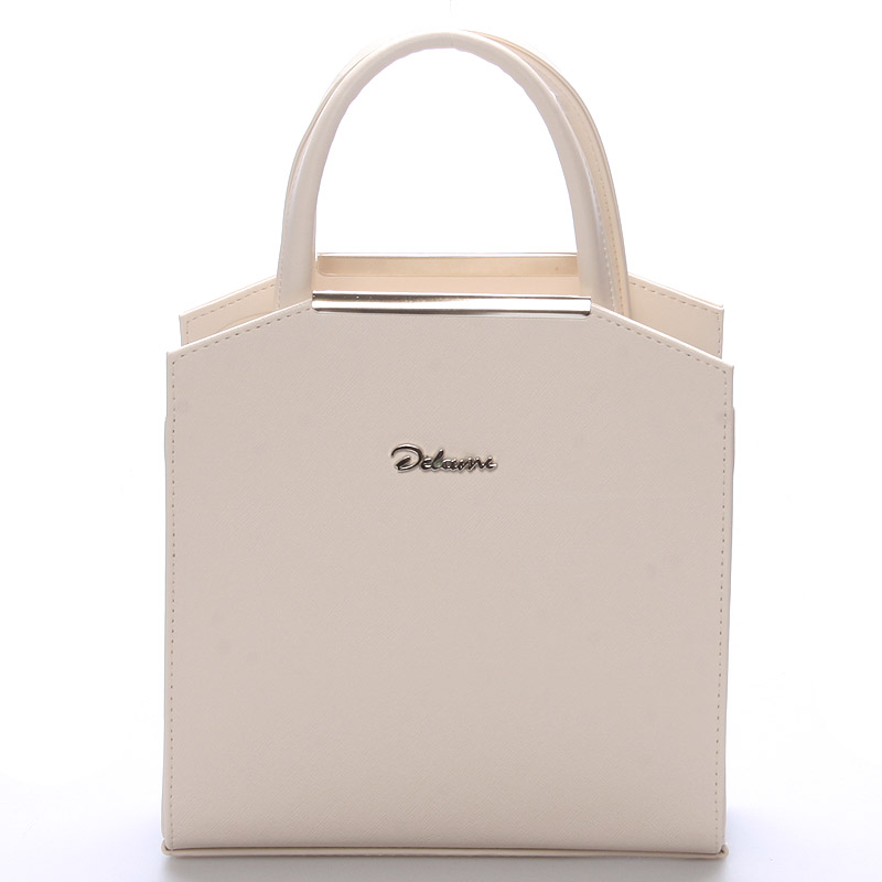 Dámska spoločenská kabelka béžová - Delami Nathalie