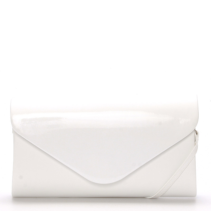 Luxusná veľká dámska listová kabelka biela matná - Delami LasVegas