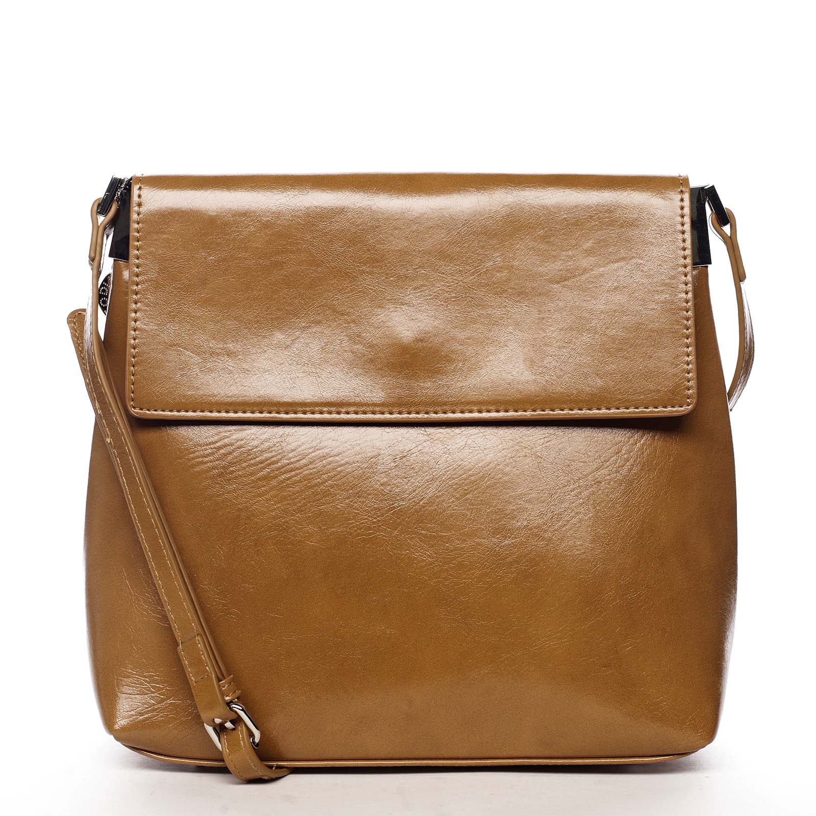 Dámska crossbody kabelka svetlohnedá - DIANA & CO Buzzy