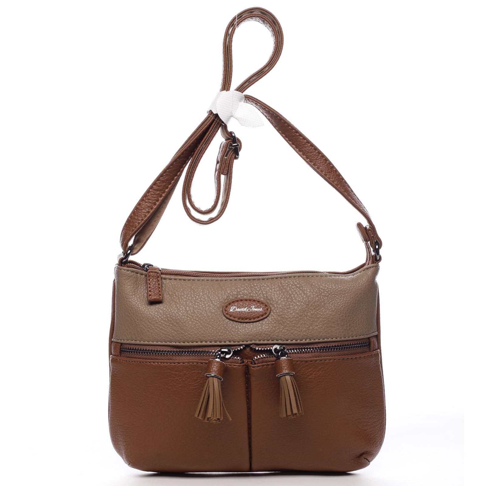 Dámska crossbody kabelka hnedá - David Jones Lucinda