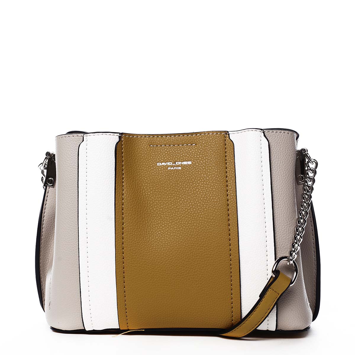 Dámska crossbody kabelka žltá - David Jones Astra