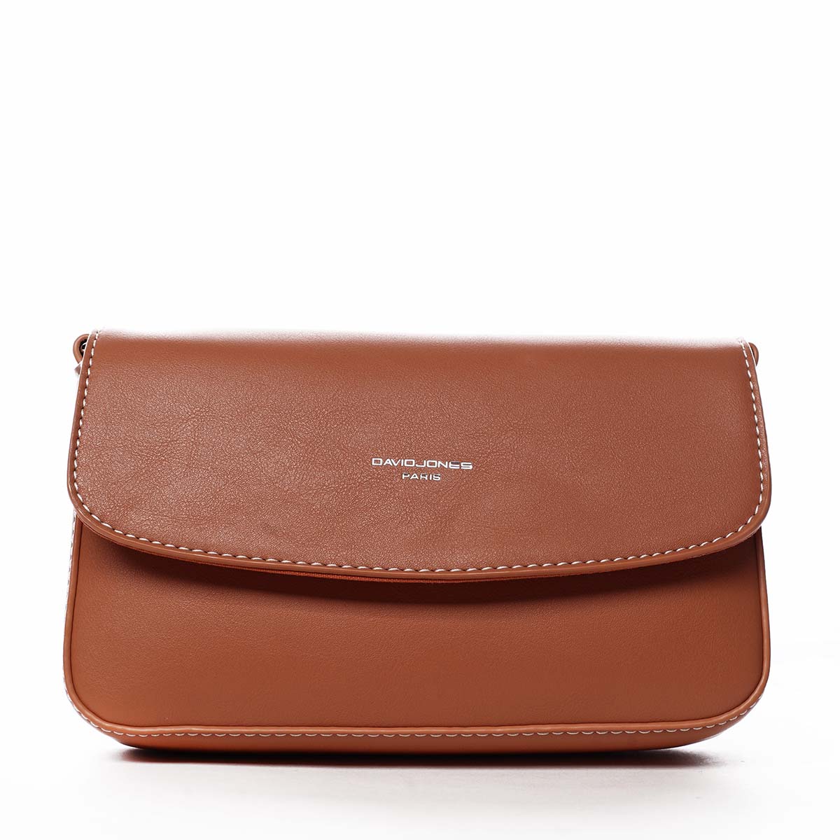 Dámská crossbody listová kabelka oranžová - David Jones Boui