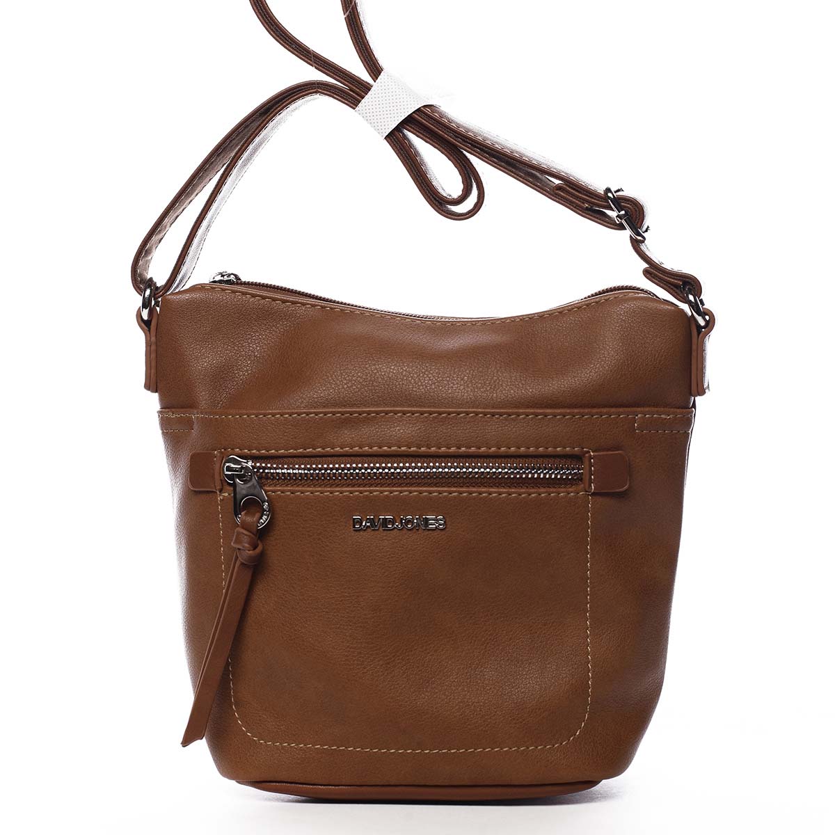 Dámska crossbody kabelka svetlohnedá - David Jones Iayne