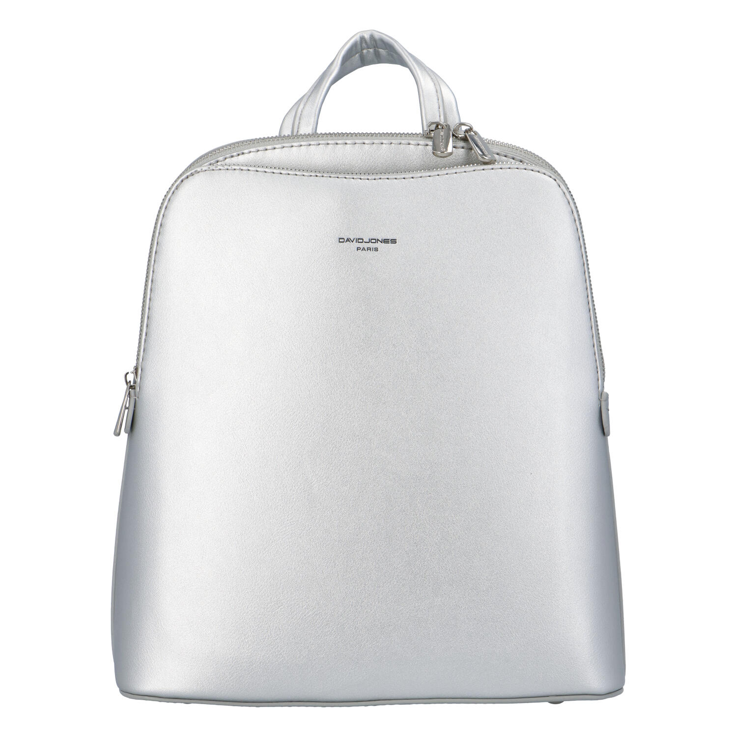 Dámsky mestský batoh strieborný - David Jones Nicco
