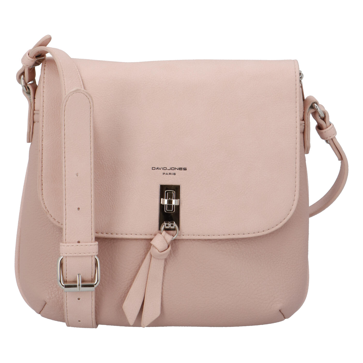 Dámska crossbody kabelka svetloružová - David Jones Khali