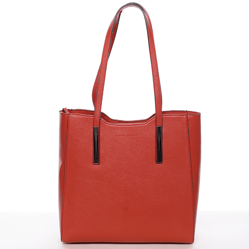 Dámska červená kabelka cez rameno - David Jones Wiktoria