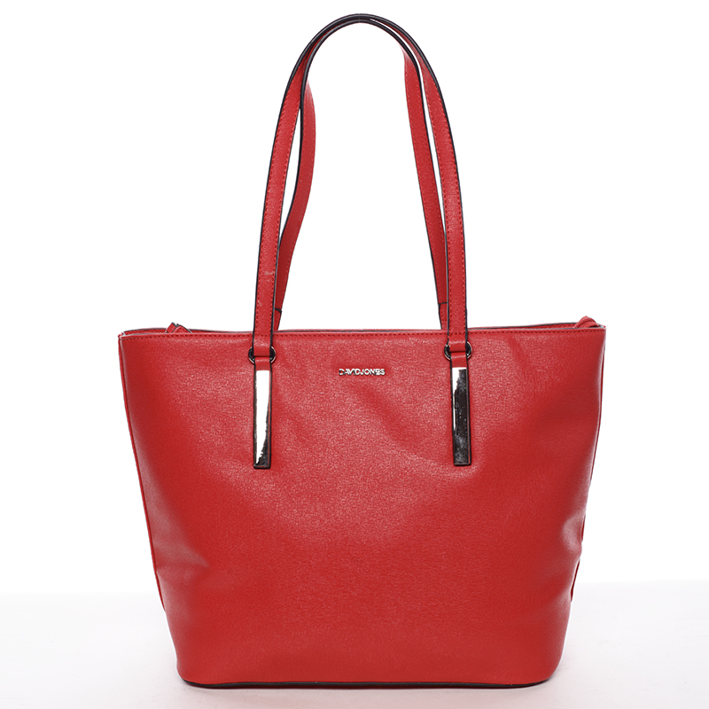Dámska červená kabelka cez rameno - David Jones Hae