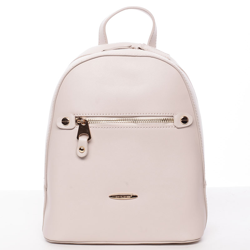 Dámsky módny batôžtek béžový - David Jones Lucette