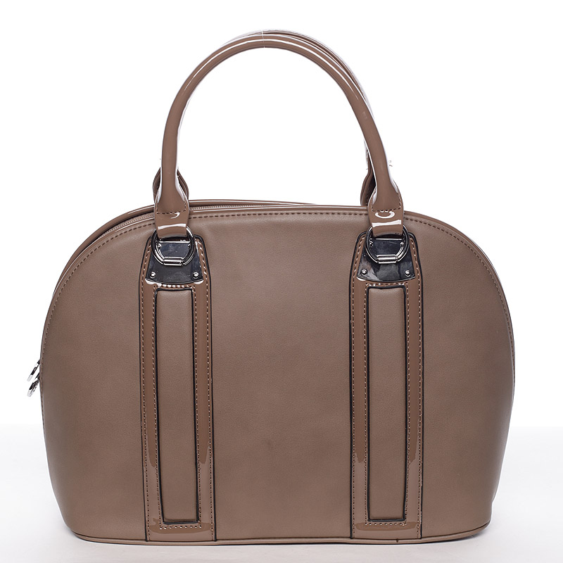 Luxusná a elegantná khaki kabelka do ruky - Silvia Rosa Kalliope
