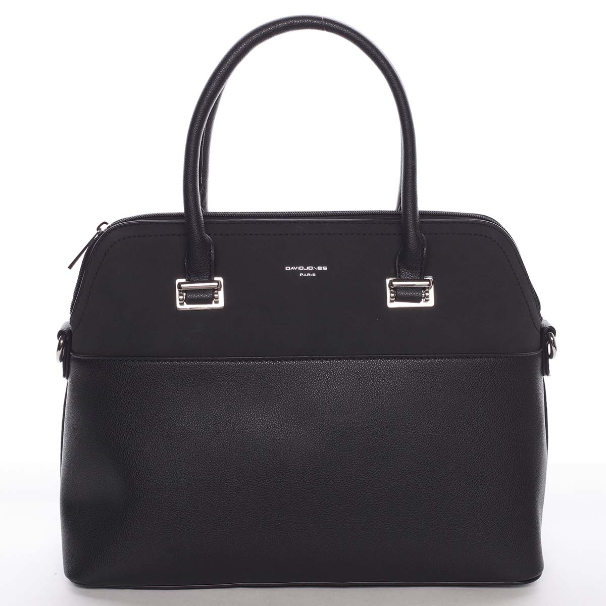 Väčšia dámska elegantná a módna čierna kabelka - David Jones Angie
