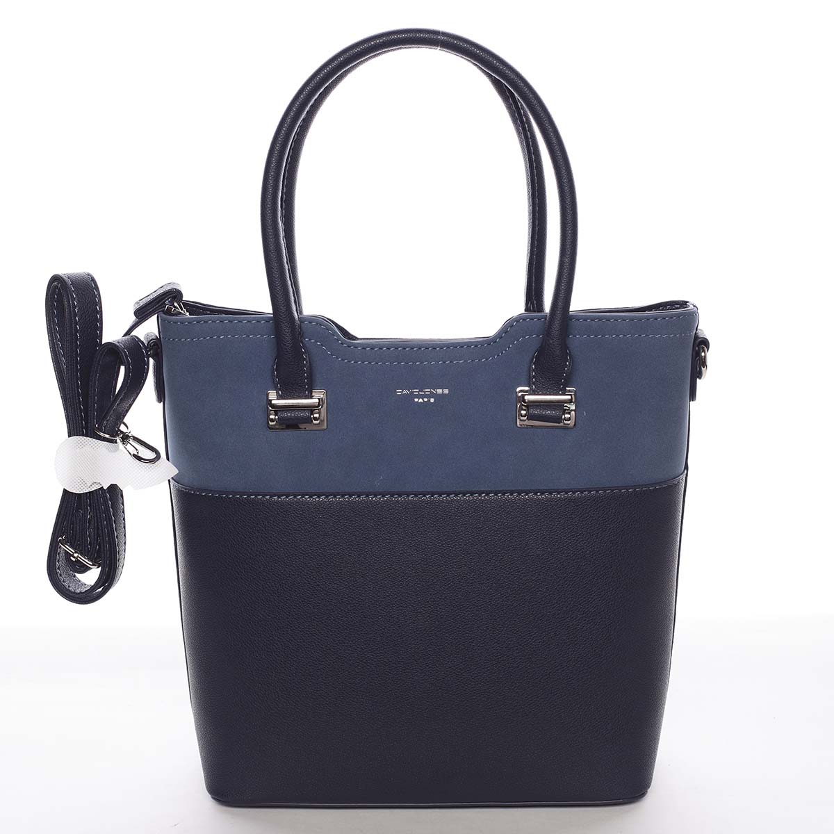 Dámska elegantná a módna tmavomodrá kabelka - David Jones Sandy