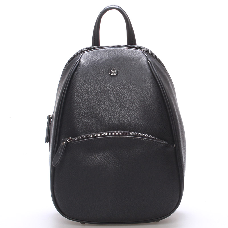 Dámský větší městský batůžek černý - David Jones Sarhar