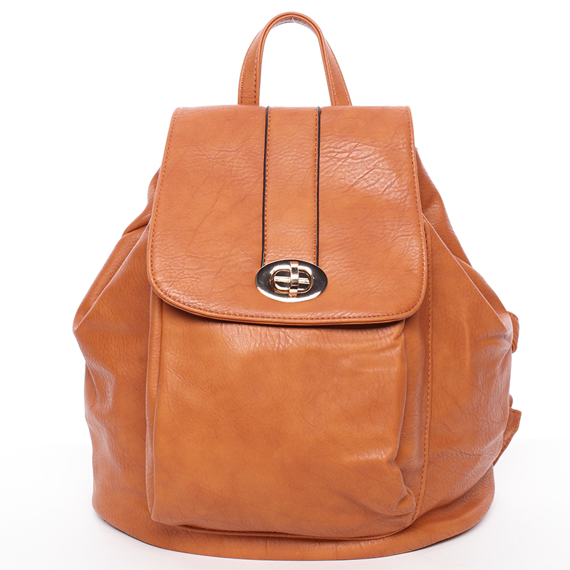 Dámsky mestský batôžtek hnedý - Delami Gallia