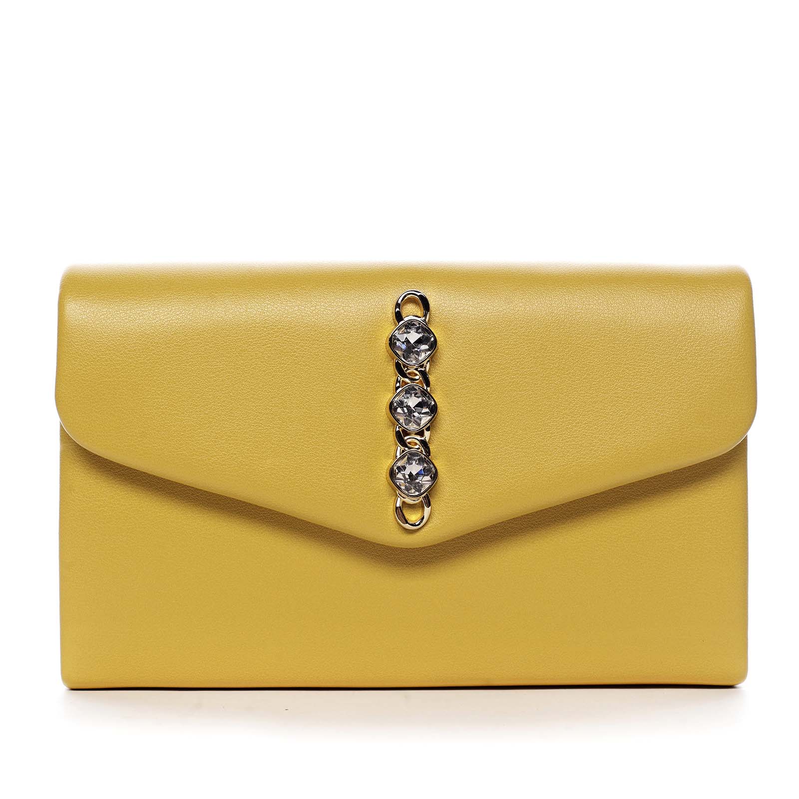 Dámska listová kabelka žltá - Michelle Moon Idaymane