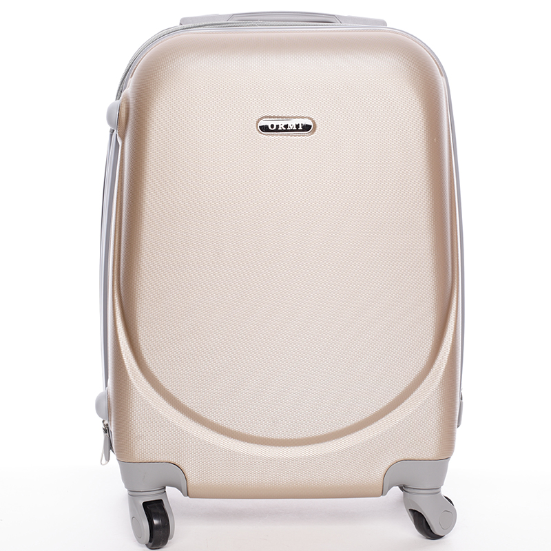 Pevný cestovný kufor zlatý - Ormi Evenger L