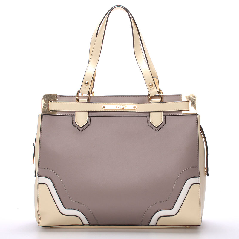 Dámská luxusní šedá kabelka - LYDC Eleonora