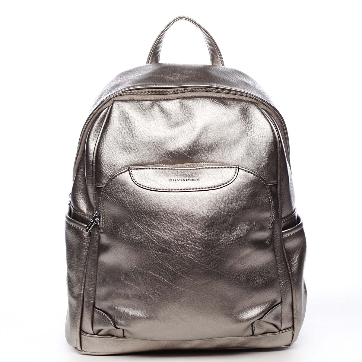 Dámsky batoh zlate strieborný - Silvia Rosa Wannabe