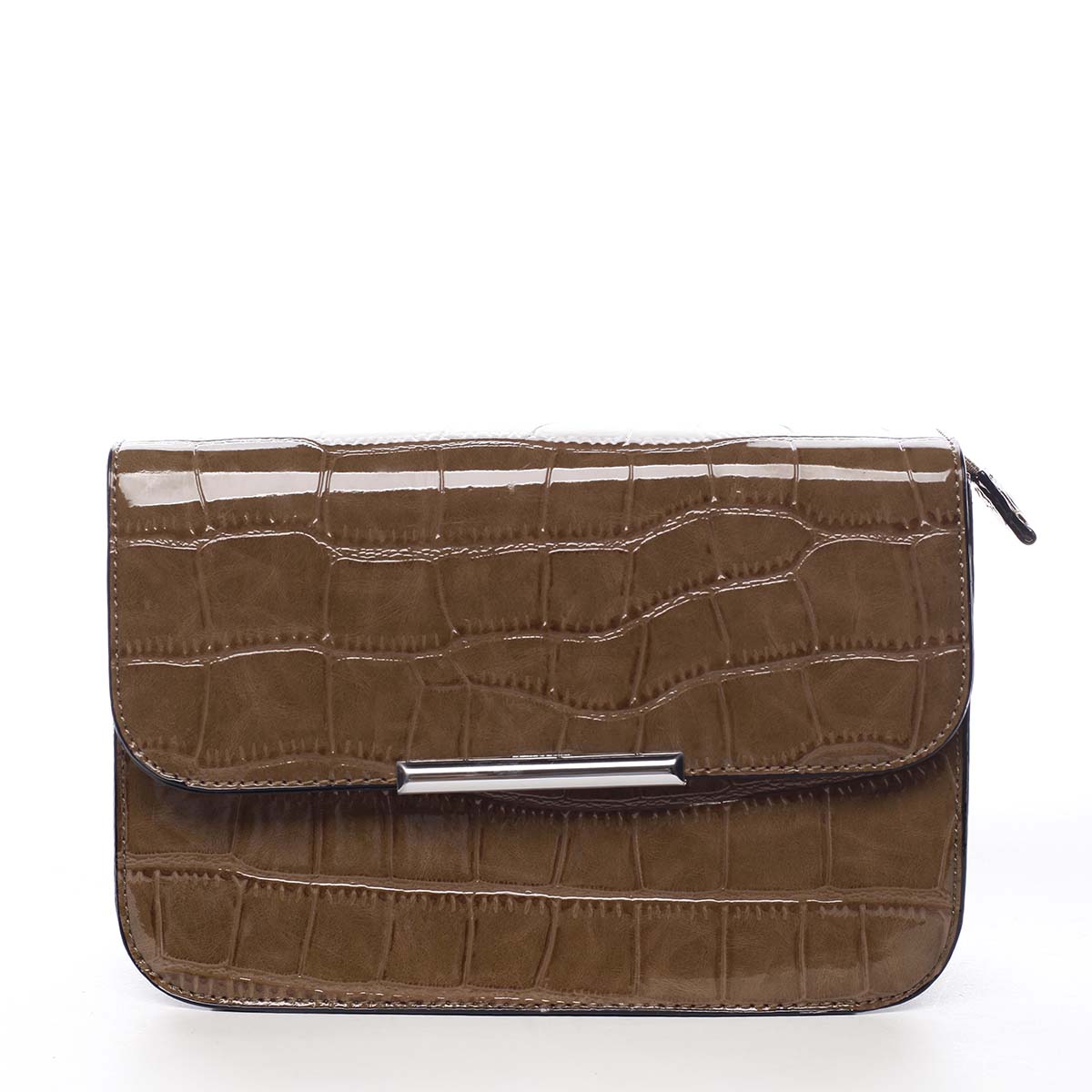 Dámska crossbody kabelka tmavá camel - Silvia Rosa Crakhe