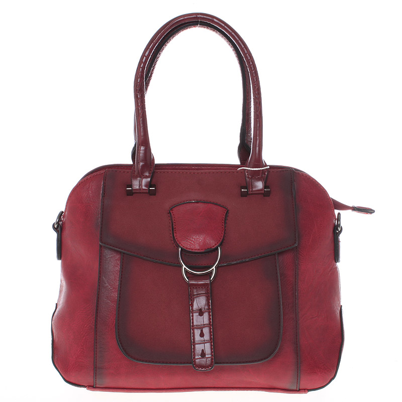 Elegantná červená dámska kabelka do ruky - Maria C Europa
