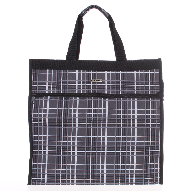 Veľká nákupná retro kabela - Run Away