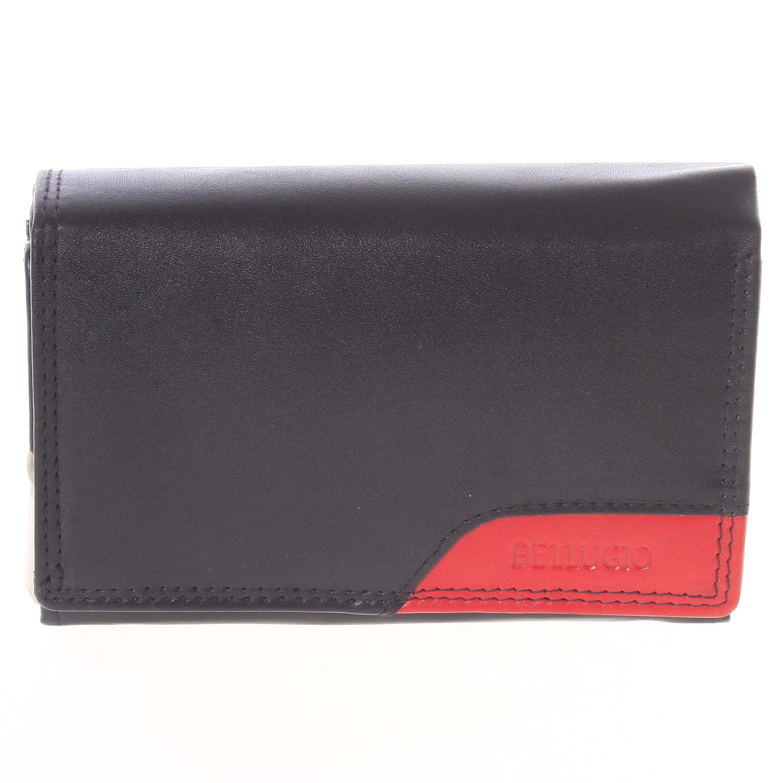 Moderná dámska kožená peňaženka čierna - Bellugio Oleisia