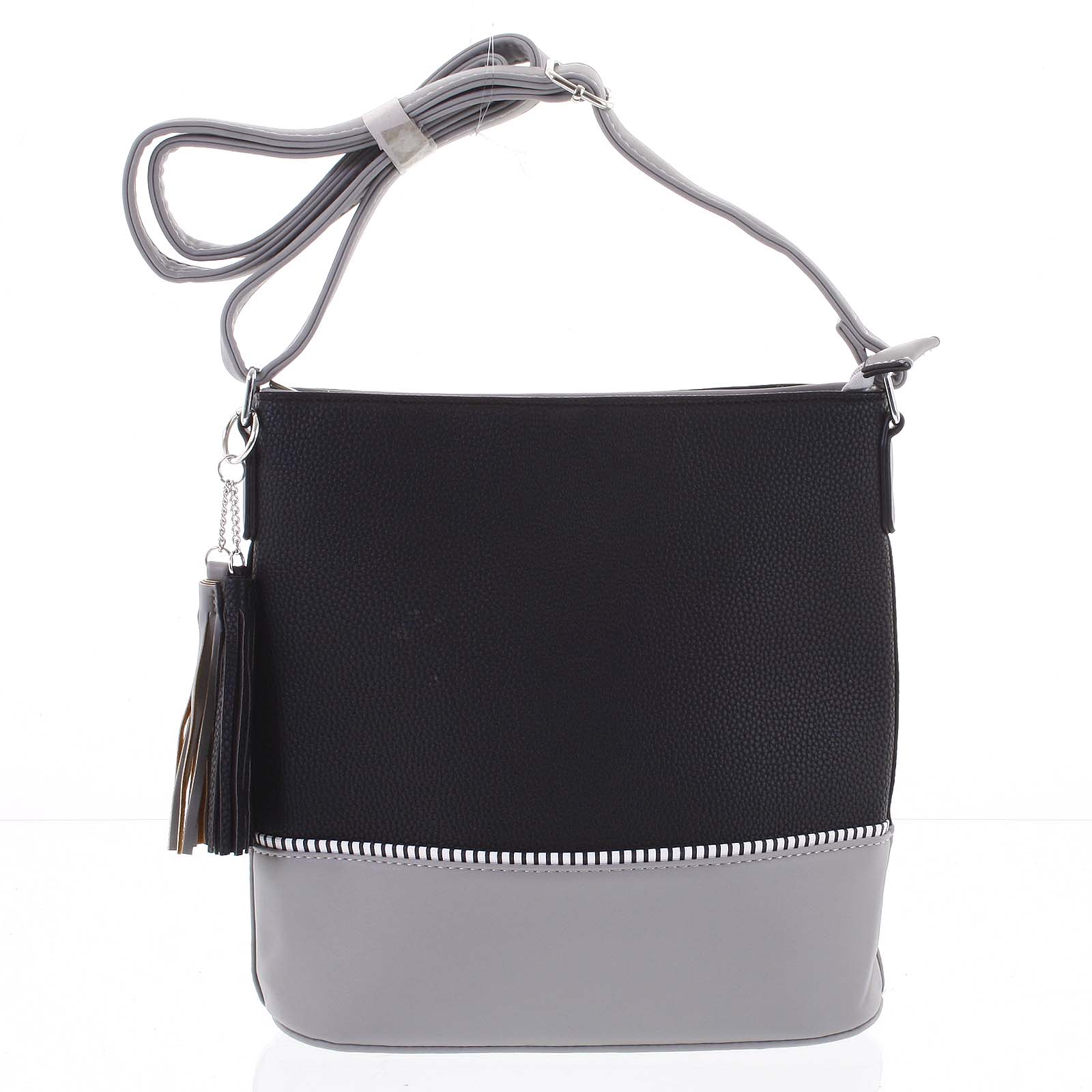 Trendy dámska crossbody kabelka čierna - Dudlin Adriana