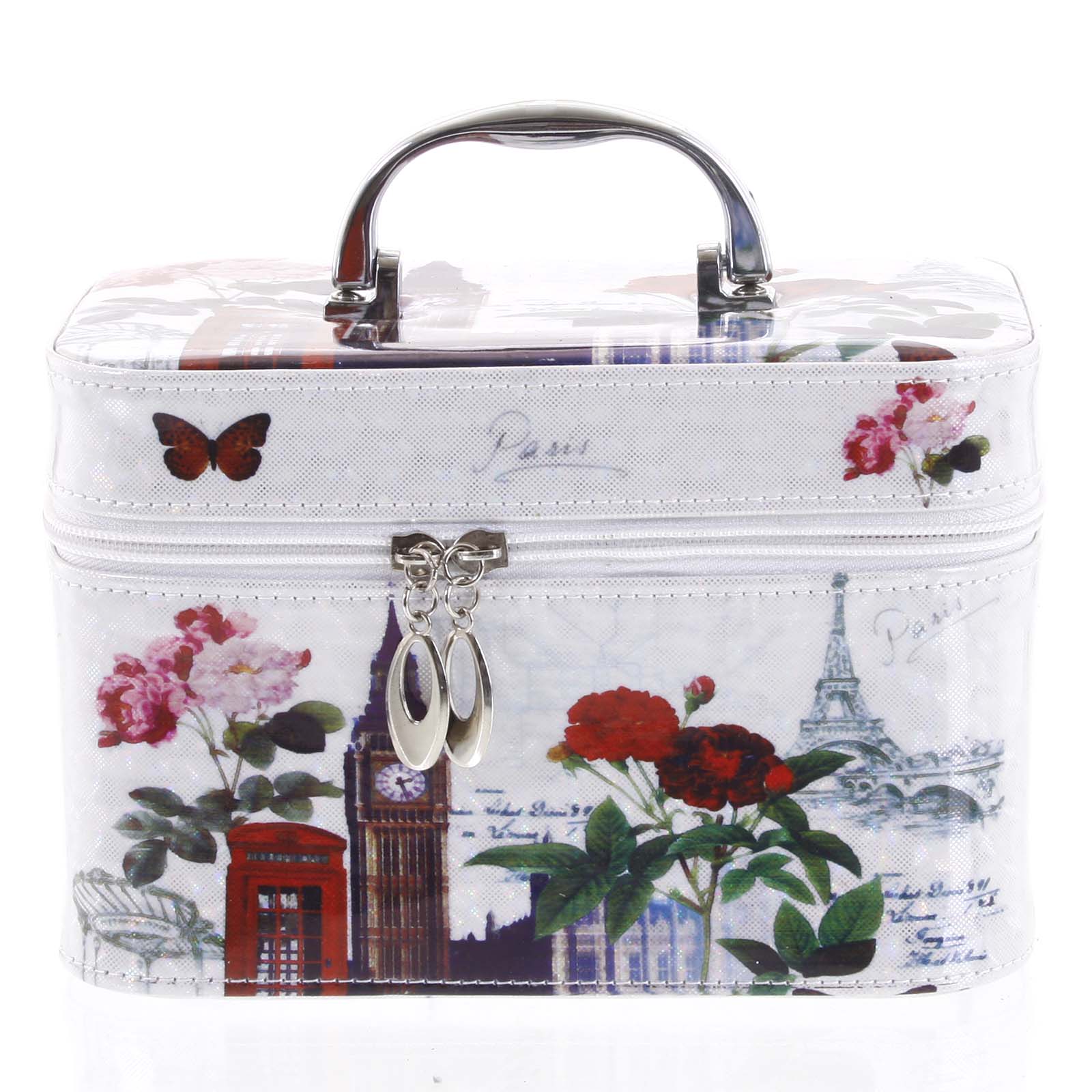 Dámsky kozmetický kufrík biely - Yoody B M