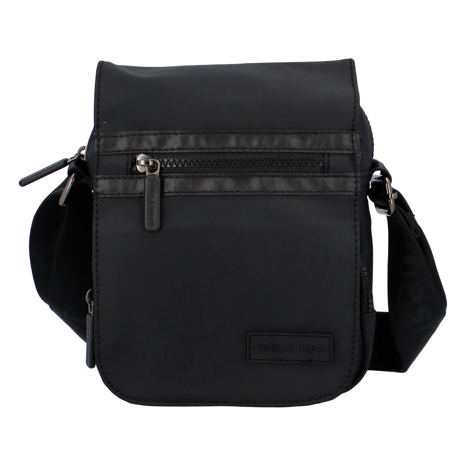 Pánska taška na doklady čierna - Justin & Kelvin Klonos