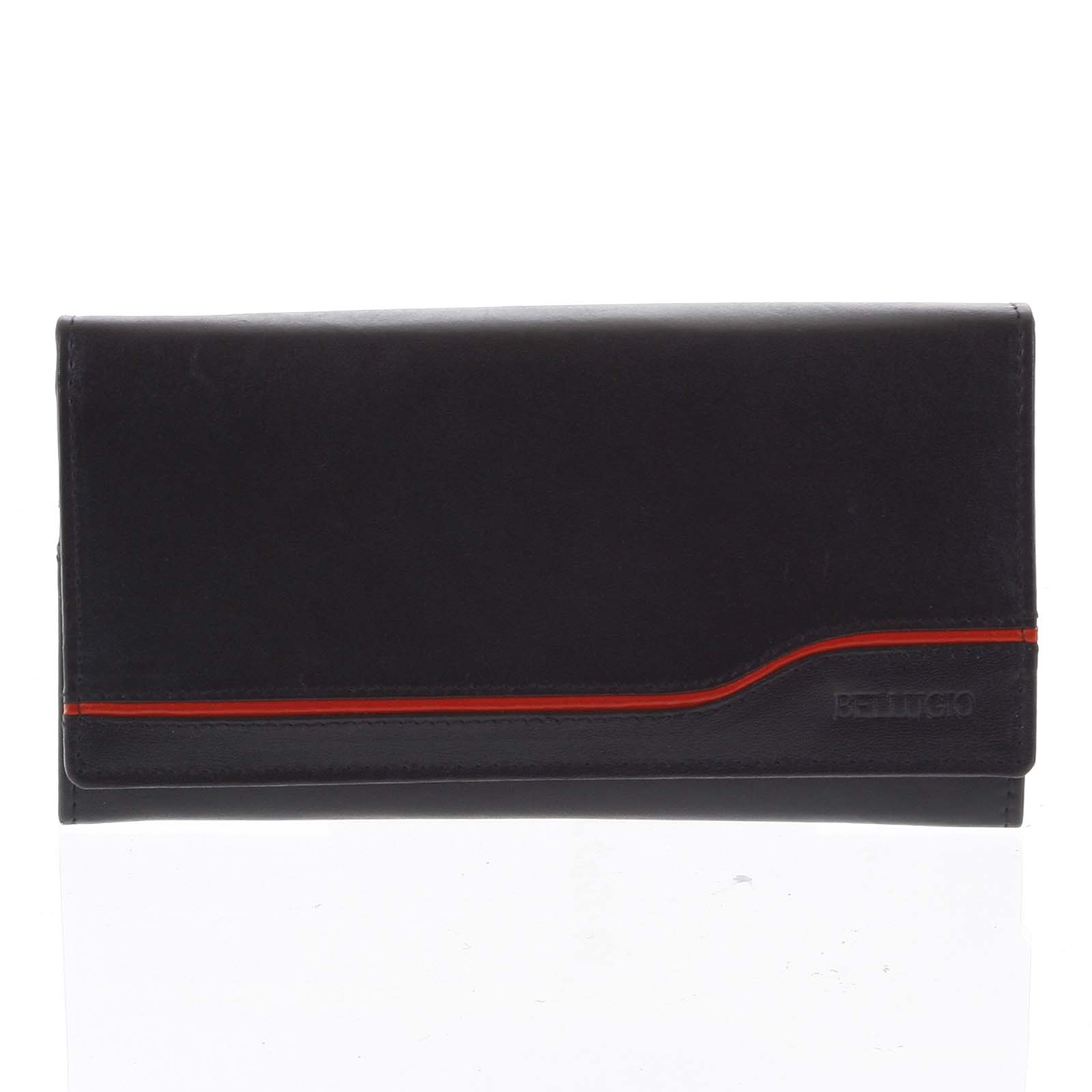 Dámska kožená peňaženka čierna - Bellugio Chuza