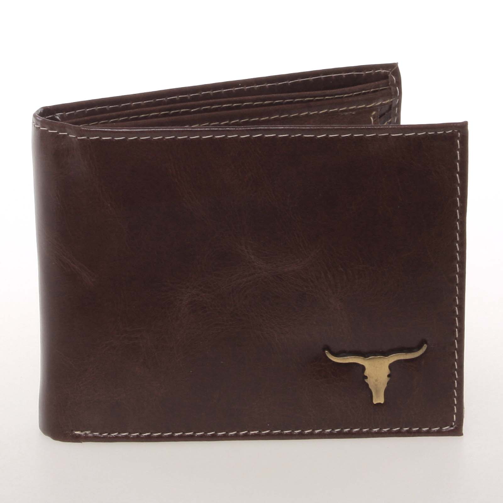 Luxusná pánska kožená peňaženka hnedá - BUFFALO Landis