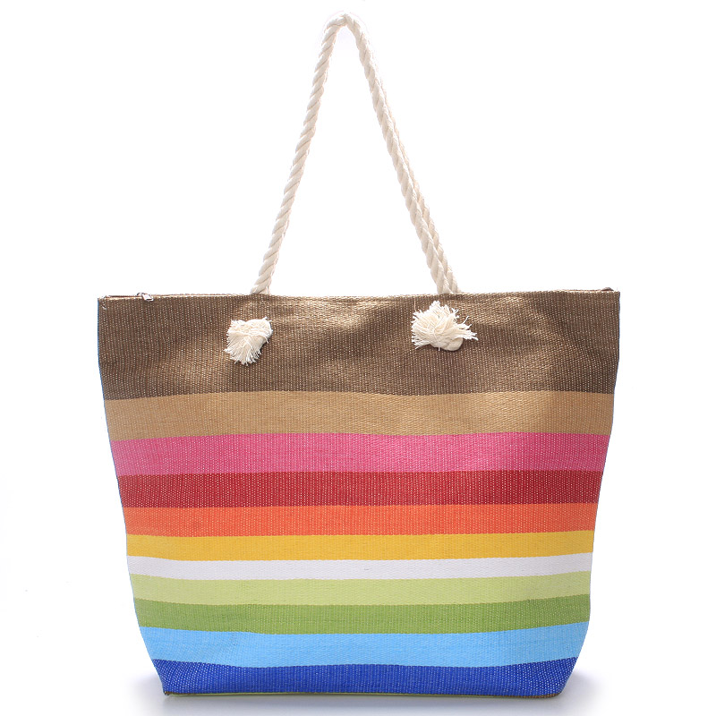 Farebná plážová taška - Delami Color