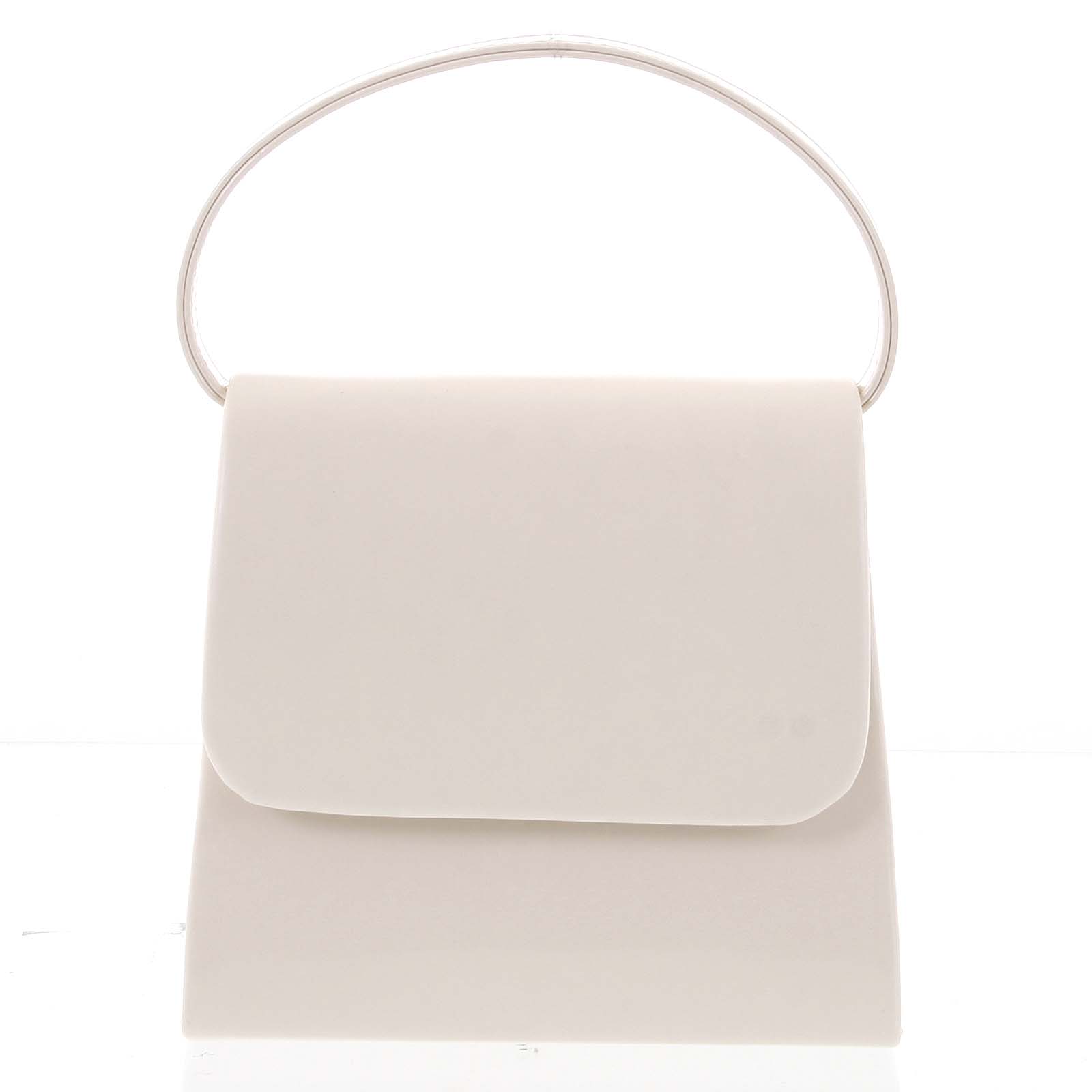 Luxusná dámska listová kabelka/kabelka lakovaná béžová - Delami DM103