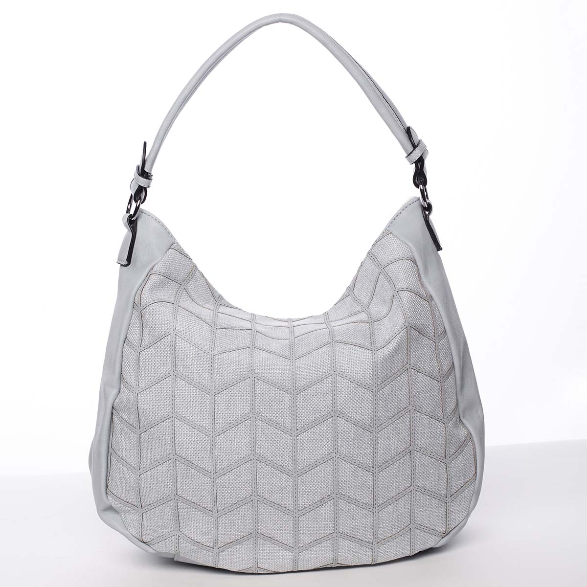 Veľká originálny dámska kabelka cez rameno svetlo modrá - Maria C Parwana