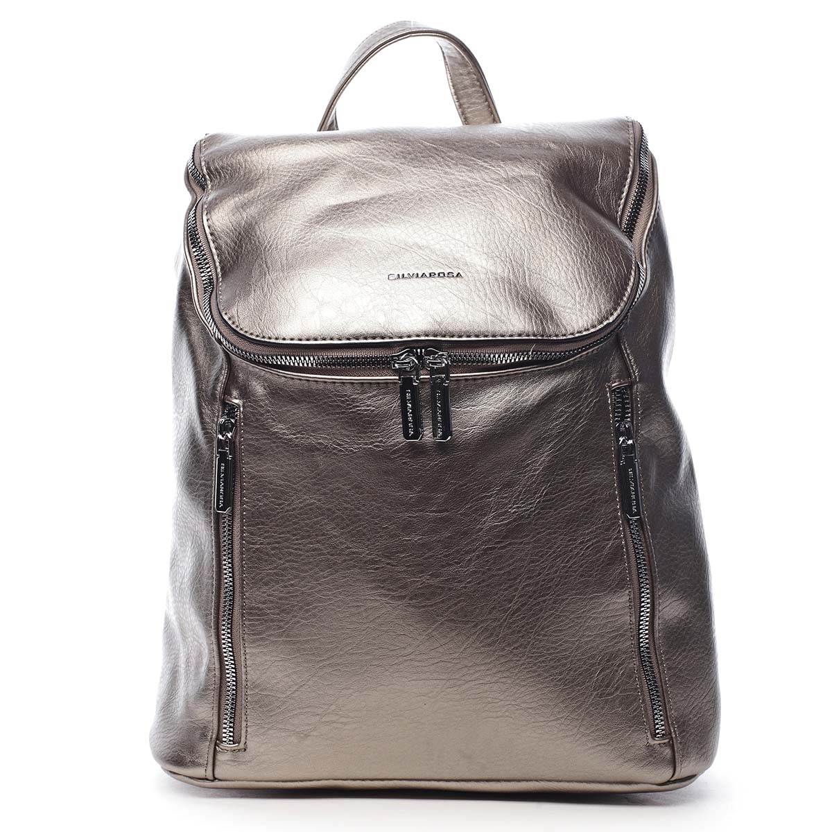 Dámsky batoh strieborný - Silvia Rosa Bruno