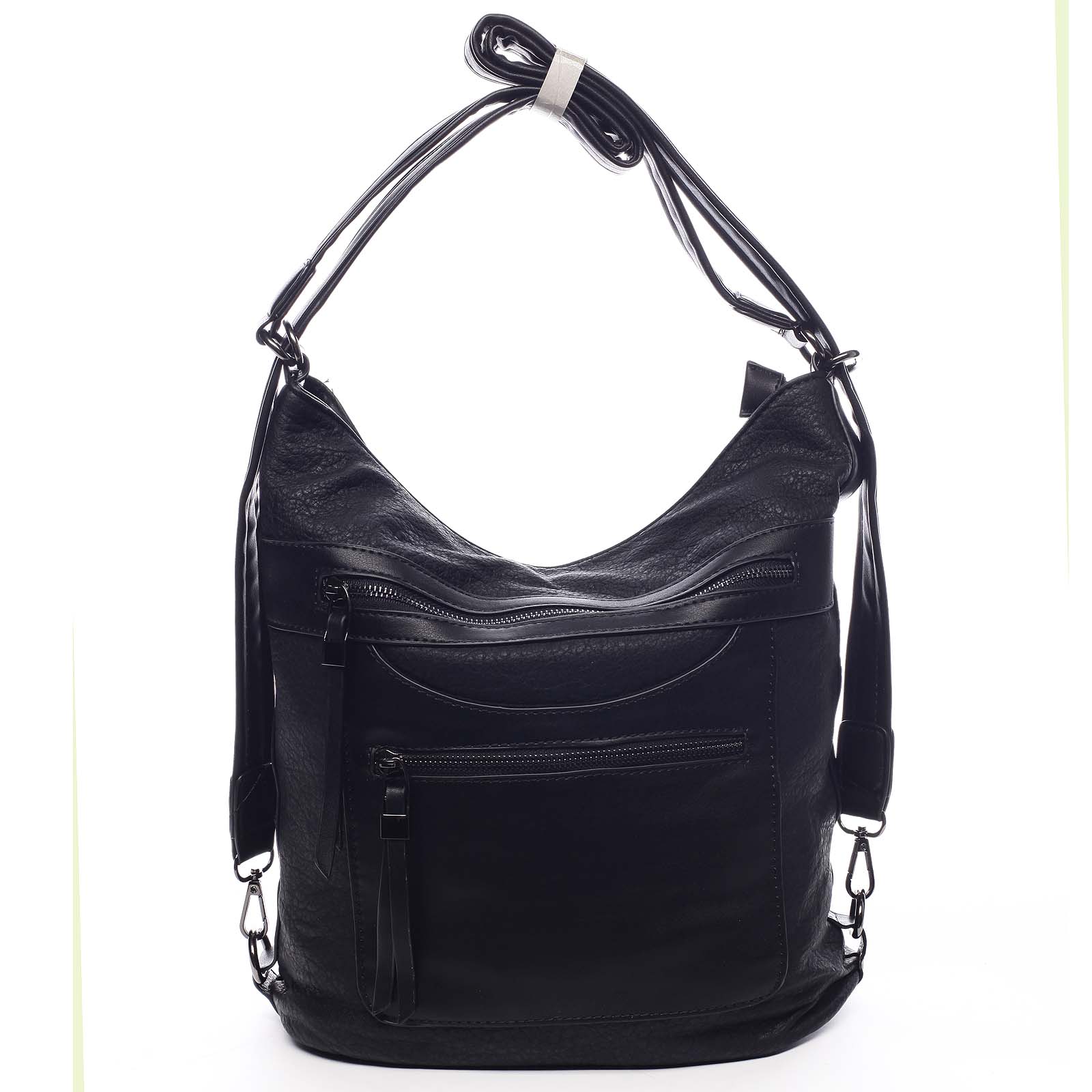 Dámska kabelka batoh čierna - Romina Ones