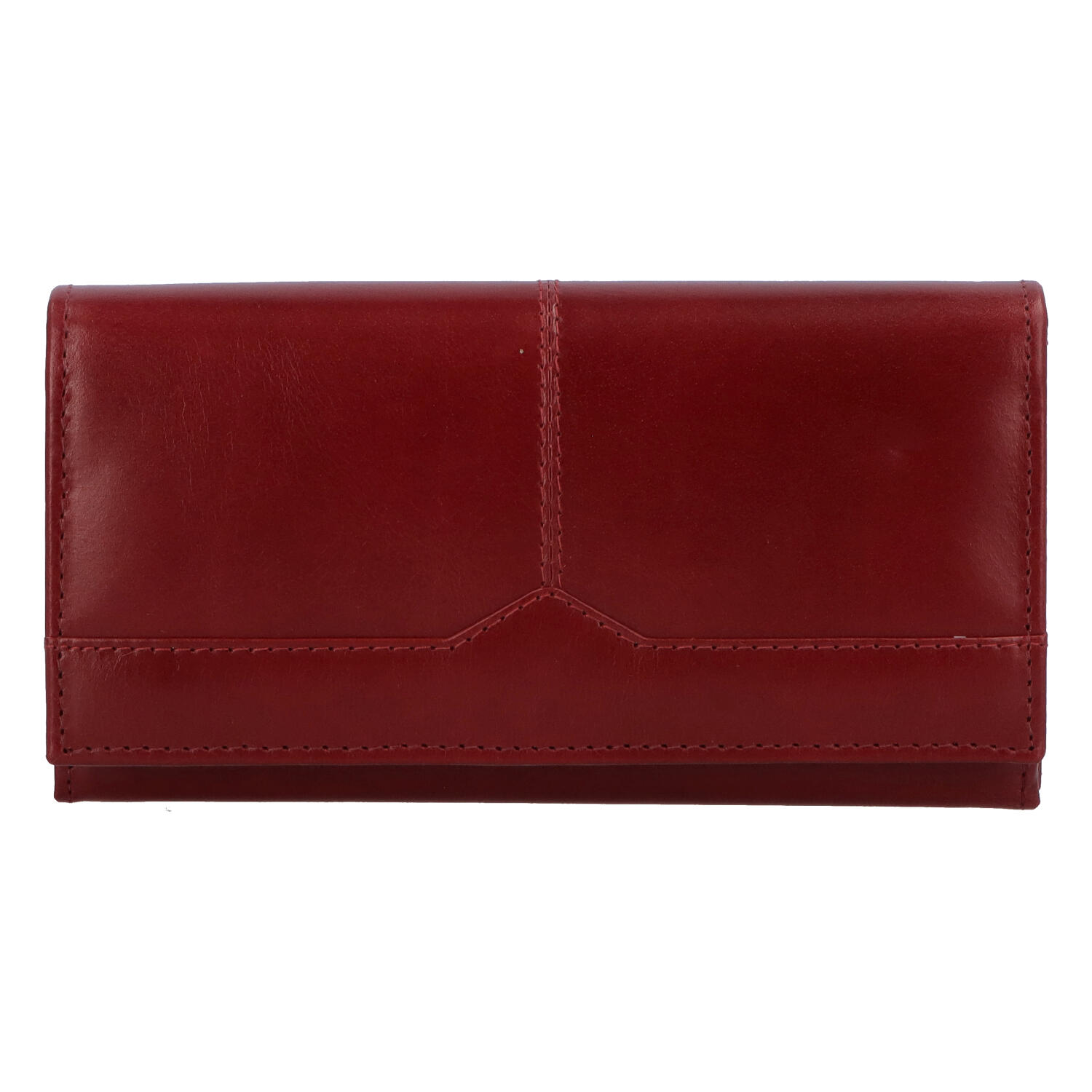 Dámska kožená peňaženka tmavočervená - Tomas Slat