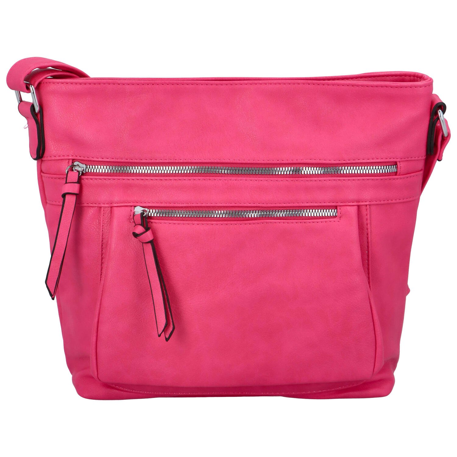 Dámska crossbody kabelka fuchsiová - Paolo bags Xanthe