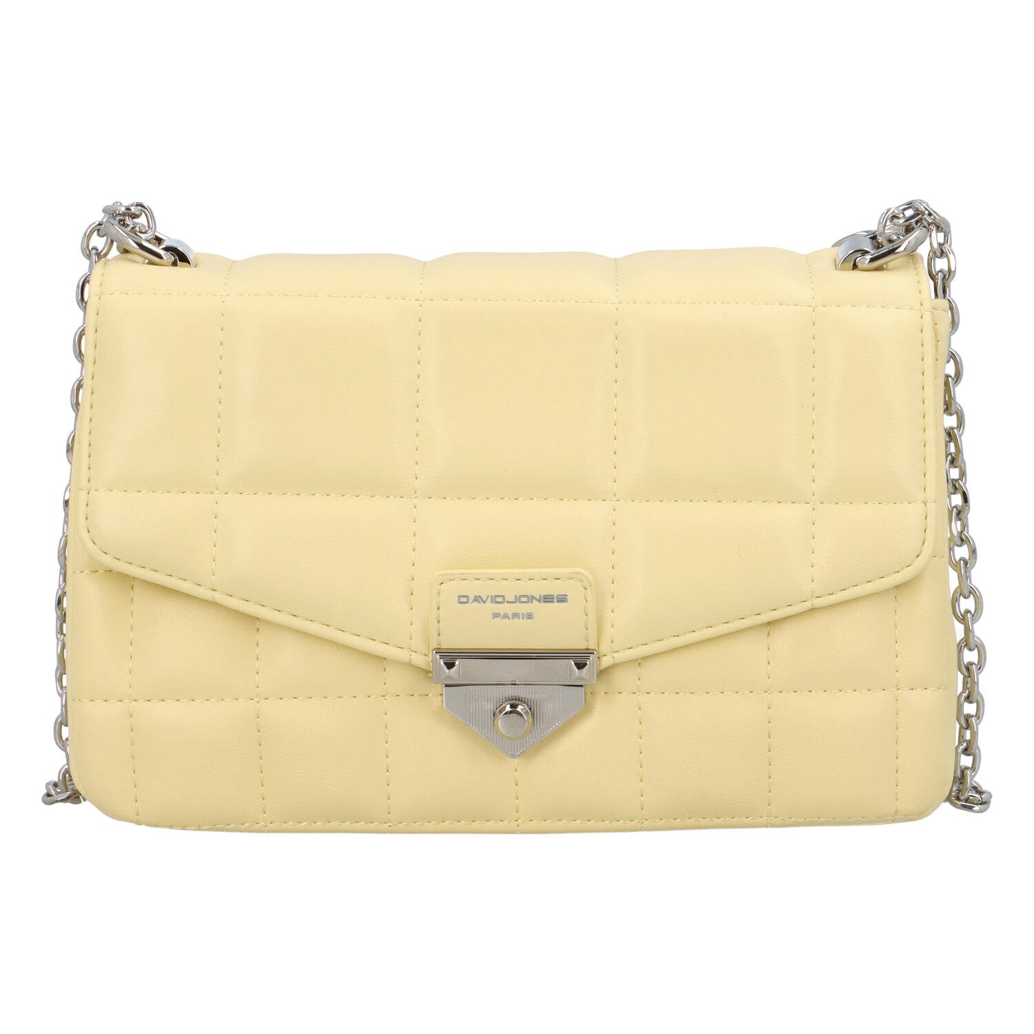 Dámska crossbody kabelky svetlo žltá - David Jones Milow žltá