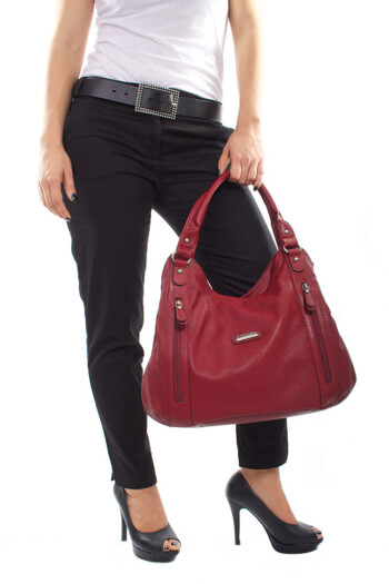 Čierna kabelka Hexagona K52807