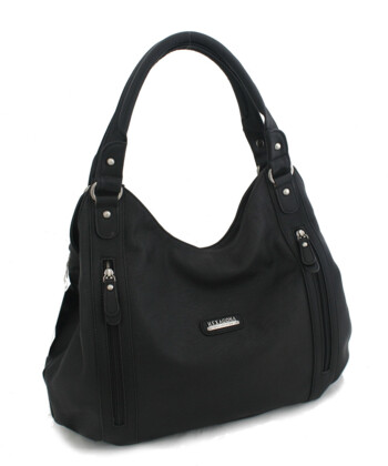 Čierna kabelka Hexagona K52807