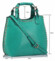 Smaragdová kabelka L&S fashion LS00105