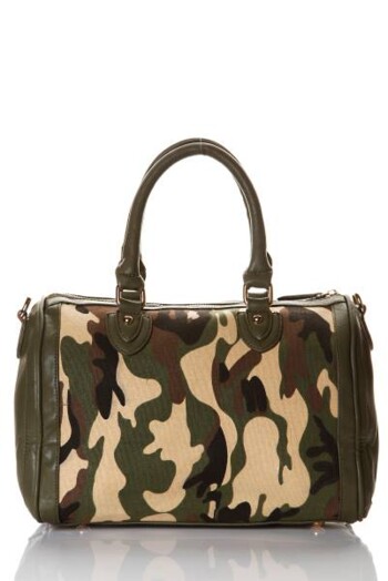 Kabelka Military zelená