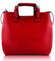 Červená kabelka L&S fashion LS00267