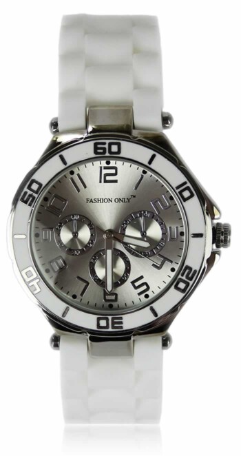 Biele hodinky Fashion Only W0015
