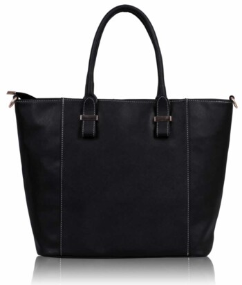Elegantná čierna kabelka LS0076A