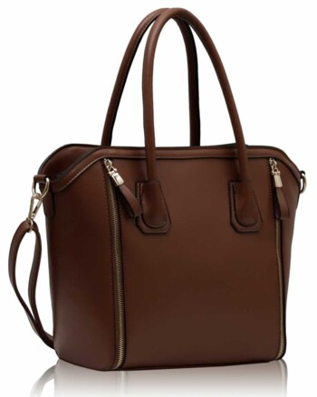 Hnedá trendy kabelka LS00146