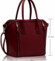Bordó trendy kabelka LS00146
