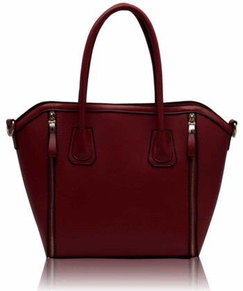 Bordó trendy kabelka LS00146
